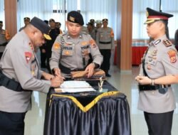 Pimpin Sertijab dan PIsah Sambut Empat Penjabat Utama Dipimpin Langsung Kapolda Papua