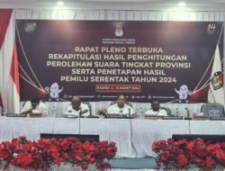 Hari ke Empat Pleno Rekapitulasi Provinsi Papua Tengah