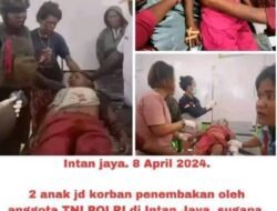 Terjadi di Kontak Tembak di Intan Jaya, 2-anak Jadi Korban