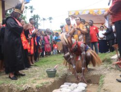 Gereja GPI Papua Klasis Mimika Jemaat Imanuel Mapurjaya Peletakan Batu Pertama