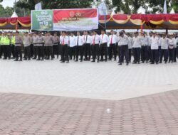 Sebanyak 319 Personil Aparat Gabungan Siap Amankan Pelaksanaan MTQ XXX di Mimika Provinsi Papua Tengah Yang Akan Berlangsung