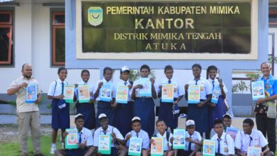Pemdis Mimika Tengah Berkomitmen Lakukan Percepatan pencegahan dan Penurunan Stanting dengan Lakukan sosialisasi di Kampung Atuka