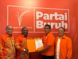 Alex Omaleng -Yusuf Rombe Resmi Kantongi B1KWK Partai Buruh Untuk Pilkada 2024