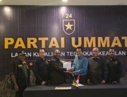 Resmi Alex Omaleng – Yusuf Rombe Kantongi B1KWK Partai Ummat