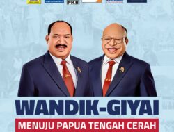 Bersama WANDIK-GIYAI, Papua Tengah Cerah