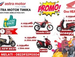 Astra Honda Motor Timika Buka Promo Bulan September 2024