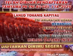 TNI Angkatan Udara Resmi Membuka Pendaftaran Penerimaan Tam-Tama