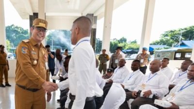 Pj Gubernur Papua Tengah Secara Resmi Membuka Diklatsar Satpol PP Tahun 2024 : Pentingnya Pelatihan Ini Bagi 100 Tenaga Kontrak Yang Terlibat