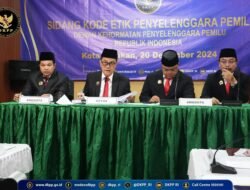 Sidang Dugaan Pelanggaran Kode Etik Penyelengara Pemilu (KEPP) Perkara NO. 274-PKE-DKPP/X/2024