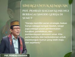 Sinergi untuk Kemajuan: Pdt. Penrad Siagian Kunjungi Berbagai Sinode Gereja di Sumut