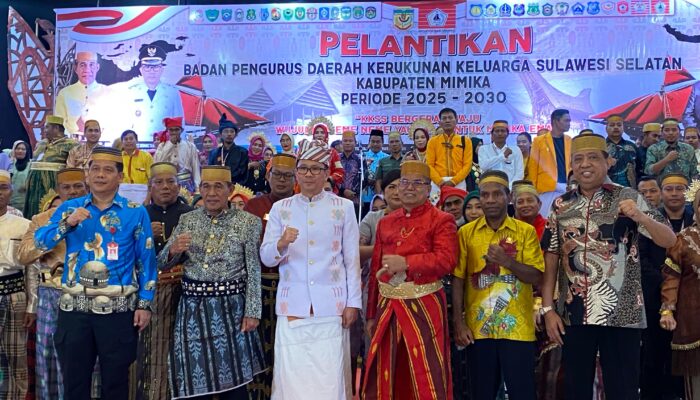 H. Iwan Anwar Resmi Pimpin KKSS Mimika Periode 2025-2030: Komitmen Bersatu untuk Pembangunan Mimika
