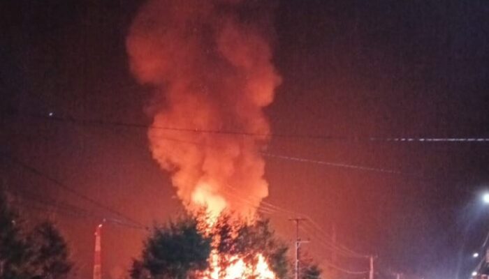 Kantor Dinas PU Kabupaten Paniai Terbakar, Polisi Selidiki Penyebabnya