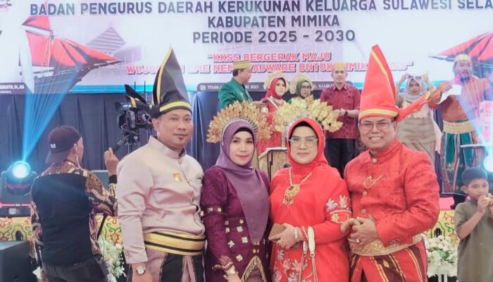 Ketua Panitia Pelantikan KKSS Mimika Sampaikan Ucapan Terima Kasih
