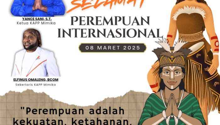 Ketua KAPP Yance Sani: Perempuan Papua Terus Bersinar dan Menginspirasi Dunia