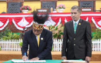 DPRK Mimika Tetapkan Keanggotaan Fraksi dan Tata Tertib Periode 2024-2029