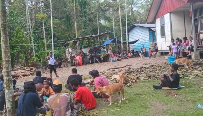 Anggota DPR Papua Tengah Yohanes Kemong Gelar Reses Tahap I di Distrik Agimuga