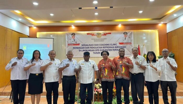 Indeks Reformasi Birokrasi Mimika Masih Rendah, Pemprov Papua Dorong Peningkatan Kinerja