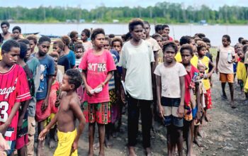 Pemuda Papua Tengah Gelar Kegiatan “AND Papua Trada Sampah” di Pomako, Angkat Isu Pendidikan dan Lingkungan