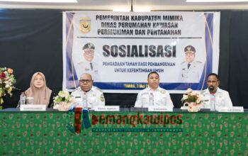 Pemkab Mimika Gelar Sosialisasi Pengadaan Tanah untuk Kepentingan Umum