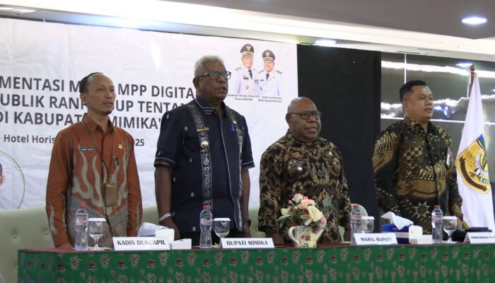 Pemkab Mimika Gelar Sosialisasi Mal Pelayanan Publik dan Uji Publik Ranperbup MPP
