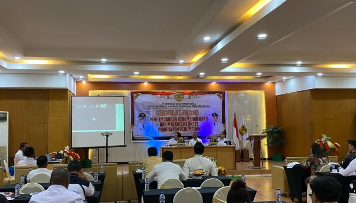 Pemkab Mimika Sosialisasikan Program Perumahan Layak dan Akses Pembiayaan