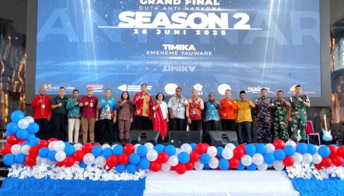 Vera Kogoya Raih Juara I Duta Anti Narkoba Season II Mimika 2025
