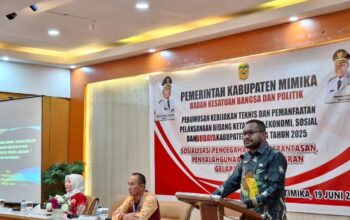 Pemkab Mimika Gencarkan Sosialisasi P4GN, Tegaskan Perang Terhadap Narkoba Adalah Tanggung Jawab Bersama