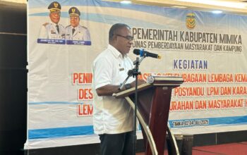 Pemkab Mimika Akan Evaluasi Kepala Kampung Terkait Pengelolaan Dana Desa