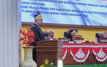 PDI Perjuangan DPRK Mimika Setujui LKPJ 2024, Desak Reformasi Birokrasi dan Kuota CPNS Amungme-Kamoro