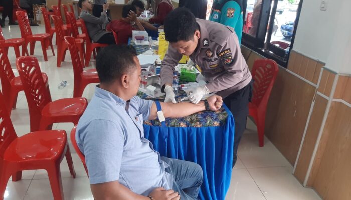 250 Personel Polri di Mimika Jalani Pemeriksaan Kesehatan Berkala