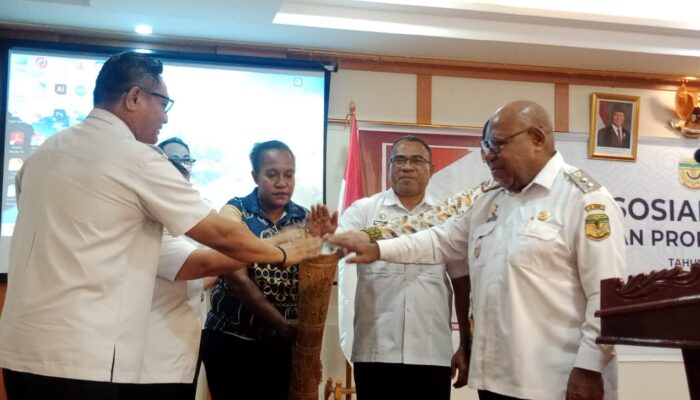 Pemkab Mimika Sosialisasikan Penataan Profil Kelurahan Berbasis Data