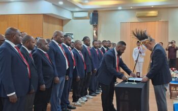 Yosua Tipagau Resmi Nahkodai KONI Papua Tengah, Siap Bawa Olahraga ke Level Nasional