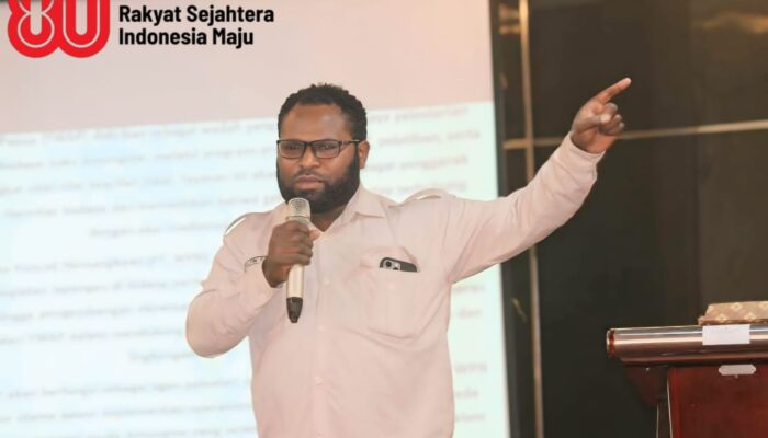 Wakil Ketua Fraksi Gerindra DPRK Mimika Ingatkan Kontraktor: Stop Jadikan Nama OAP Kedok Proyek