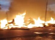 18 Kios di Pelabuhan Pomako Timika Ludes Terbakar