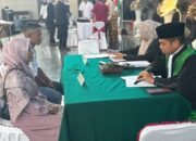 101 Pasangan Ikuti Nikah Massal dan Itsbat Terpadu di Mimika