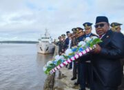 Mimika Khidmat Kenang Pahlawan di Laut Poumako