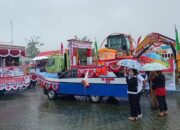 Karnaval Mobil Hias Meriahkan HUT ke-80 RI di Mimika