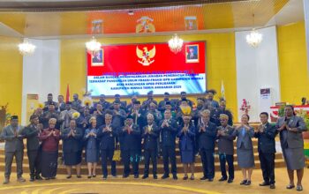 Wabup Mimika Jawab Pandangan Fraksi DPRK soal APBD-P 2025