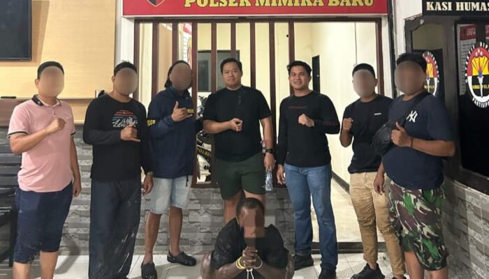 Polsek Mimika Baru Tangkap Pelaku Utama Kasus Curat di SP 5