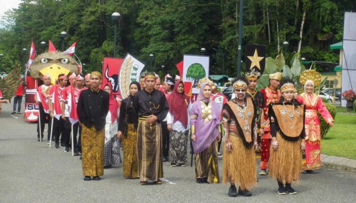 SUCOFINDO Timika Teguhkan Komitmen Kebangsaan Lewat Karnaval 17 Agustus Lewat Karnaval HUT RI, SUCOFINDO Timika Tunjukkan Nilai Persatuan
