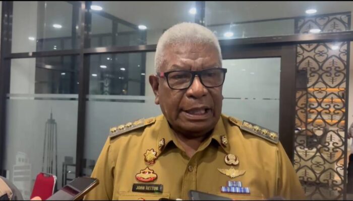 Realisasi APBD Mimika Baru 30 Persen, Bupati Rettob Ancam Cut Proyek Lamban