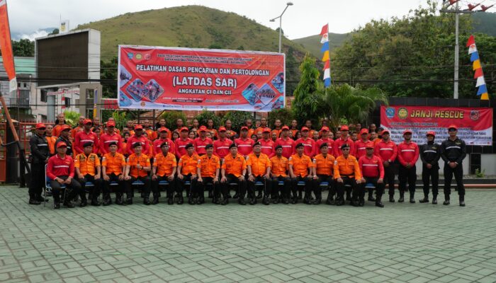 61 CPNS Basarnas Papua Ikuti Pelatihan Dasar SAR di Jayapura