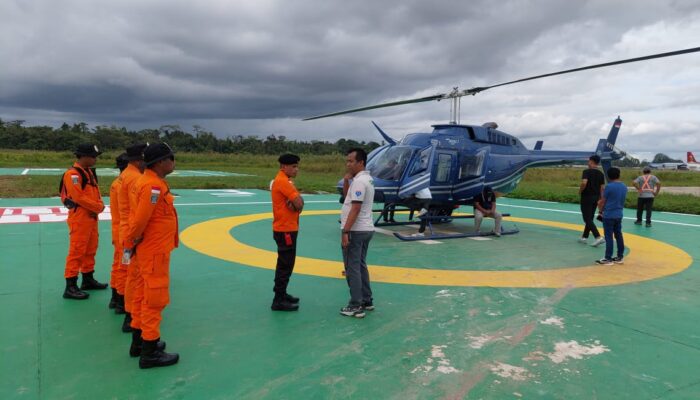 Helikopter Bawa 4 Orang Hilang Kontak, SAR Timika Bergerak