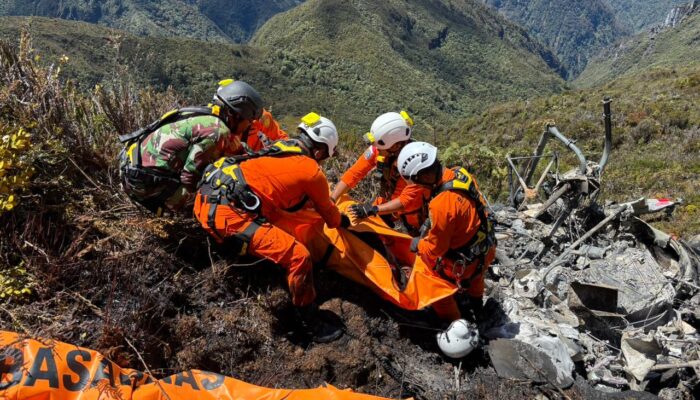 Harapan Korban Selamat Pupus, Seluruh Penumpang Helikopter PK-IWS Ditemukan Tak Bernyawa