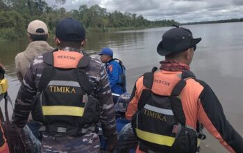 Empat Hari Pencarian, Korban Kecelakaan Perahu di Asmat Masih Misterius