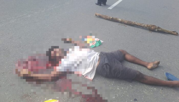 Laka Maut di SP3 Timika, Satu Tewas dan Satu Luka