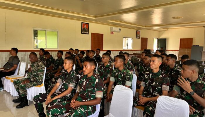 HUT TNI ke-80: Prajurit Kodim 1710/Mimika Gelar Doa Bersama, Jaga Semangat Pengabdian