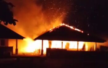 Dua Asrama Putra SMA Sentra Pendidikan Timika Hangus Terbakar, Diduga Dipicu Aksi Siswa Kesal