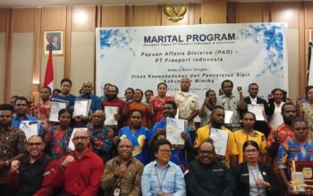 PTFI Fasilitasi 25 Pasangan OAP Resmikan Pernikahan Lewat Marital Program
