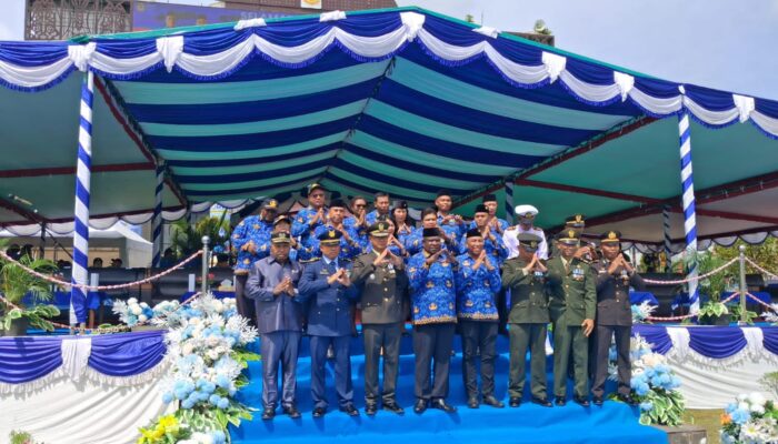Berlangsung Khidmat, Pemkab Mimika Peringati HUT Korpri ke-54
